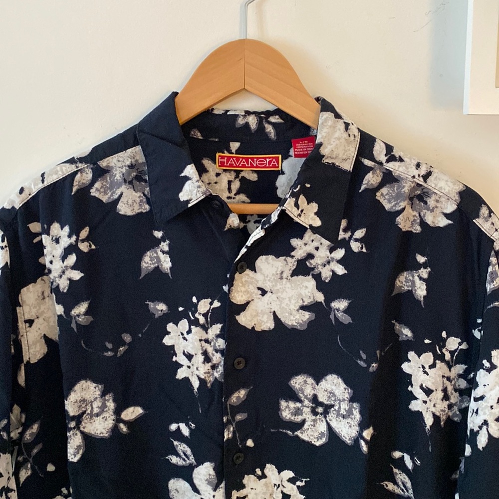 Havanera Men's Tropical Shirt - Picture 3 of 8